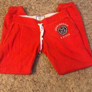 Junior Abercrombie cropped ankle sweats